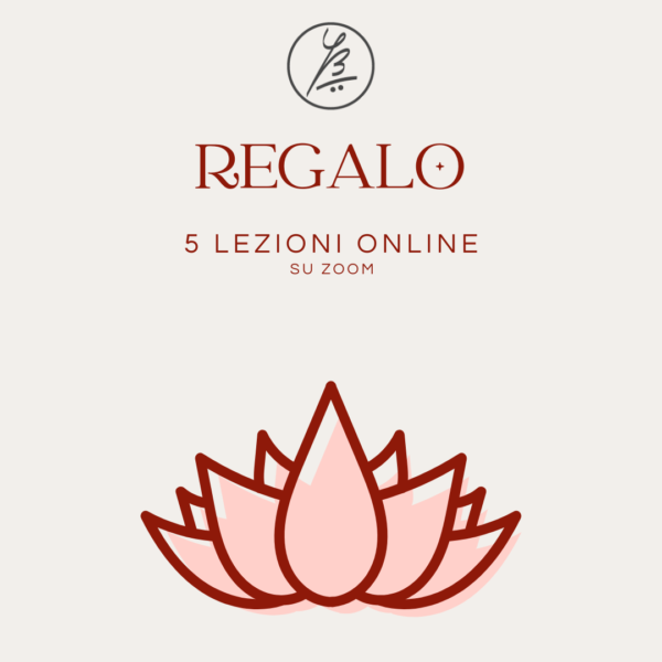 5 lezioni online – Buono Regalo